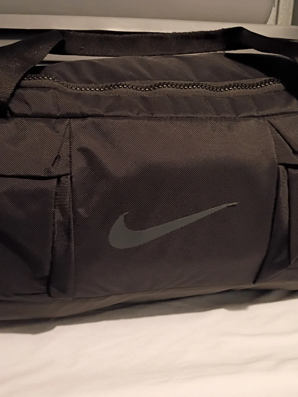 Nike Black Men’s Duffel Bag with Subtle Swoosh